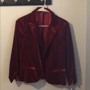 Velvet blazer